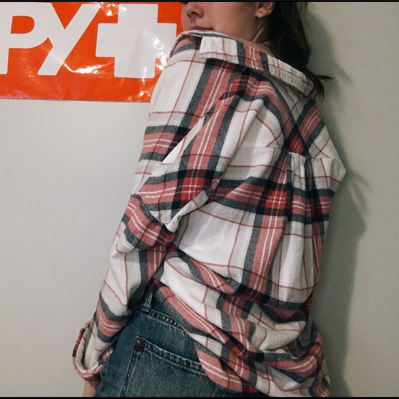❌❌SOLD! 100% COTTON PLAID TOP - Picture 4 of 4